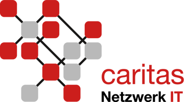 Caritas Netzwerk-IT e.V. Logo über sichere Online Wahl mit NemoVote 