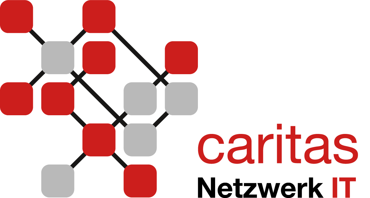 Caritas Netzwerk-IT e.V. Logo über sichere Online Wahl mit NemoVote 